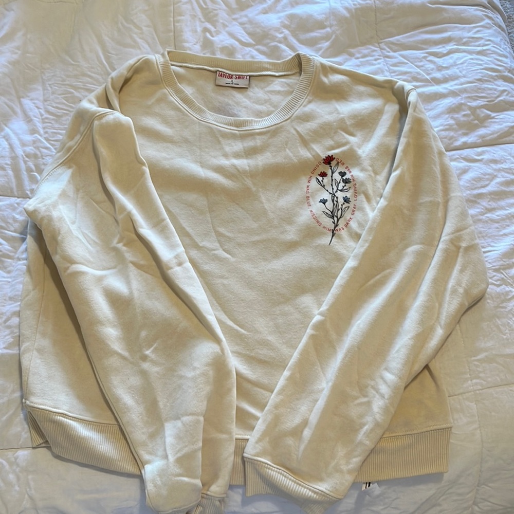 Taylor Swift Loving Him Was Red Crewneck